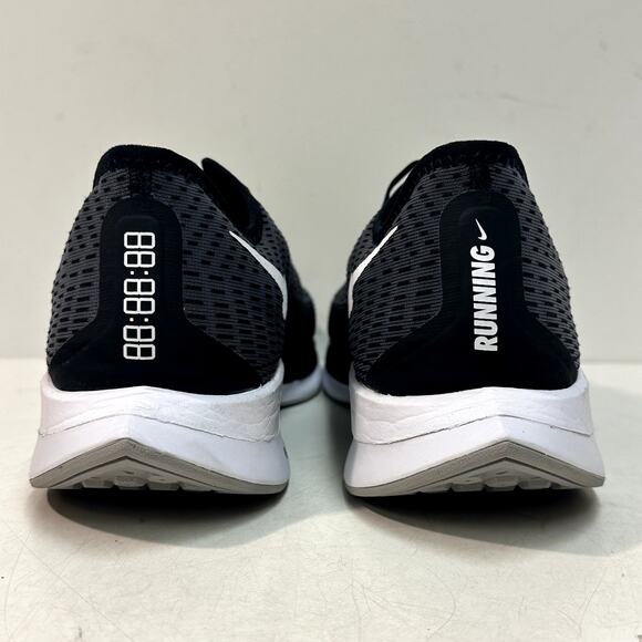 NWOT Nike Air Zoom Pegasus Turbo 2 Running Sneaker Shoe Black White Grey 14 - Picture 6 of 10
